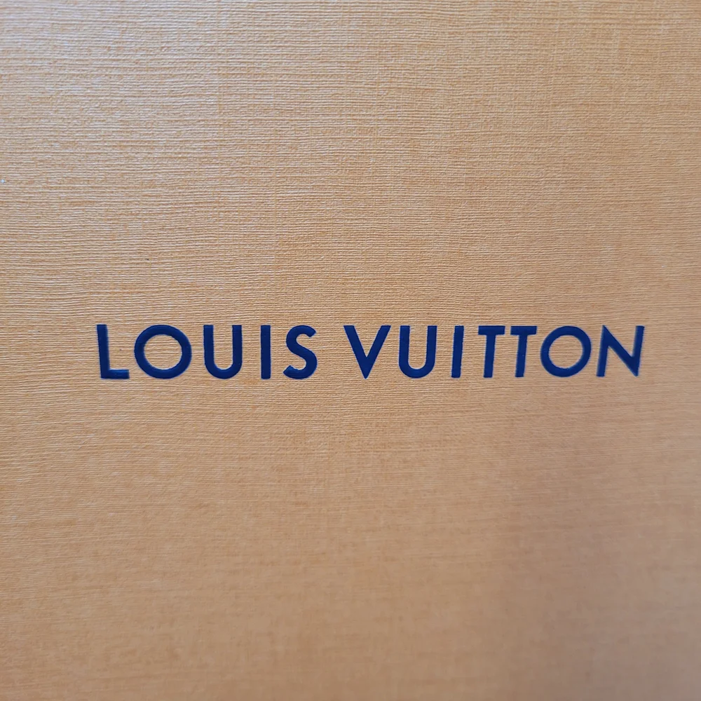 Louis Vuitton Gift Box Logo Empty Decorative Storage Organizer 12.5 x 8 x 3.75in